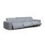 Capri 124'' Genuine Leather Square Arm Reclining Sofa-72483415-72481588-122810343
