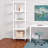 72" High Rolling 5 Shelf Bookcase-1410378673