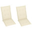 Chaise berçante d'extérieur avec coussins en bois d'acacia massif-322641141-322641140