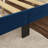 Upholstered Platform Bed With Padded Headboard And Footboard
