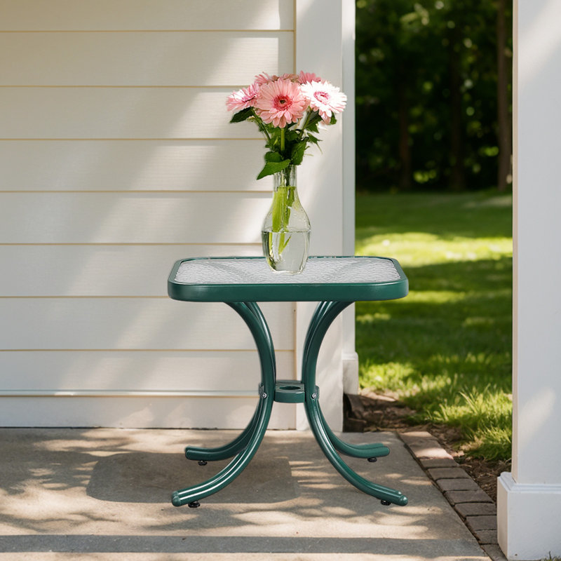 Table d'appoint 18 po, vert, Vert
