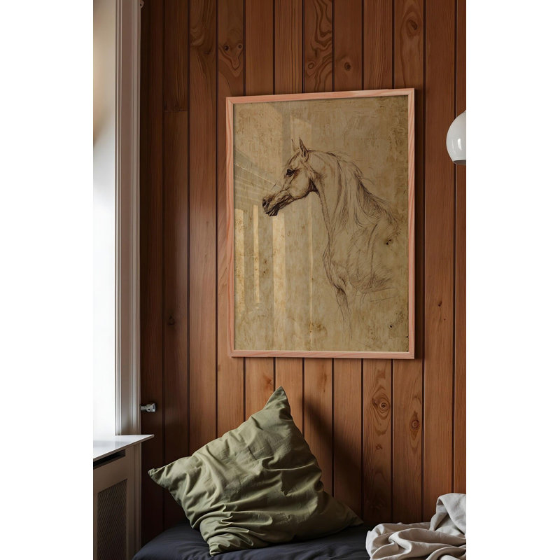 Peinture décorative encadrée