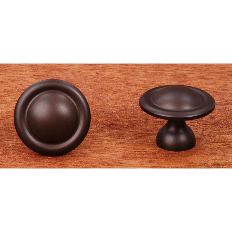 Poignée champignon Smooth Dome CK Series, Petit, Bronze huilé