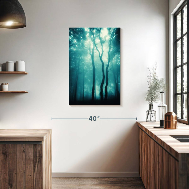 Harnek Blue Light Woods, 36" H x 24" W