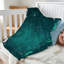 Jeté en flanelle transparente molletonnée ultra douce, structure corail parmi les imprimés à une seule face-131508885