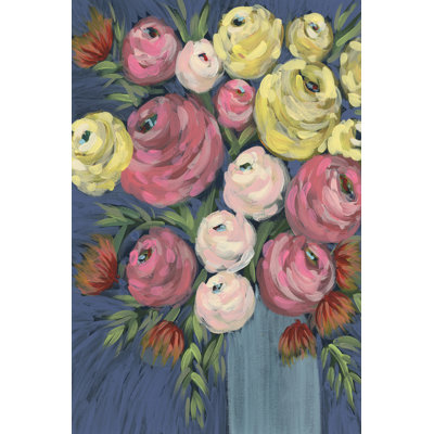 " Loose Floral II " by Regina Moore Painting Print