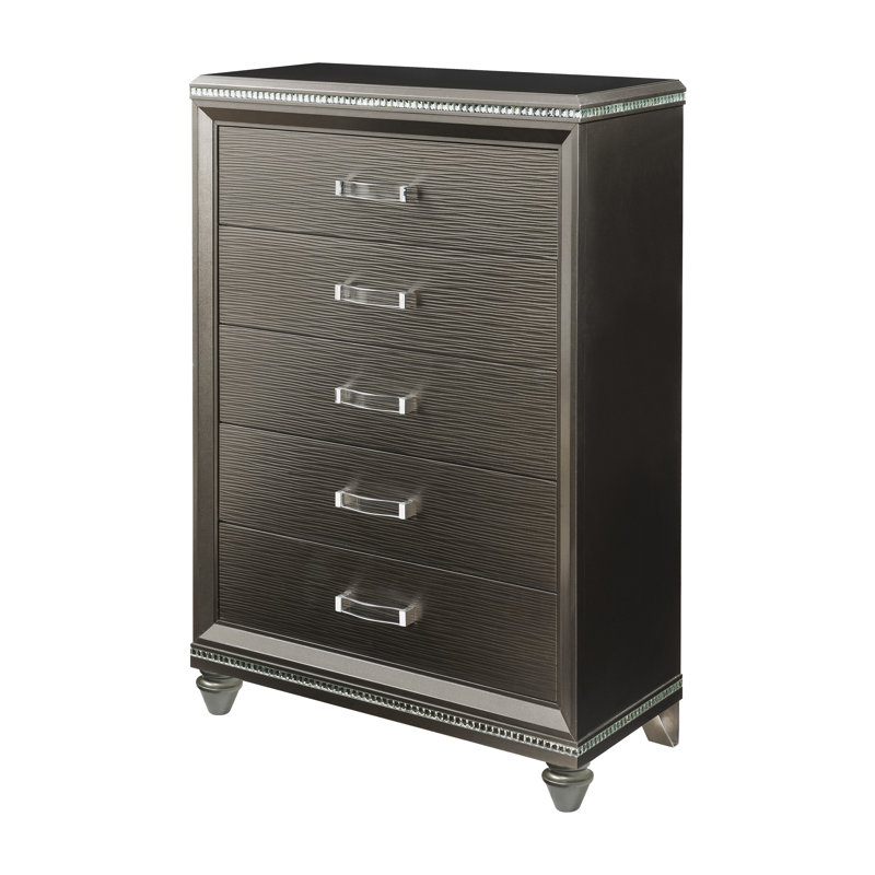 Commode, champagne foncé