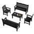 6 - Person Outdoor Seating Group Set,Hips 5-Piece Patio Furniture Group