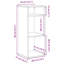 Adamsdale 34cm W Bookcase-1727667863-1725601779