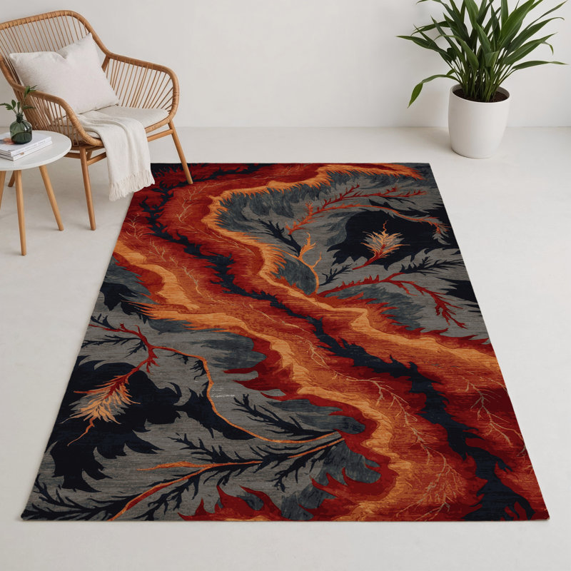 Tapis d'intérieur et d'extérieur brun Nature, Rectangle 9 pi x 12 pi
