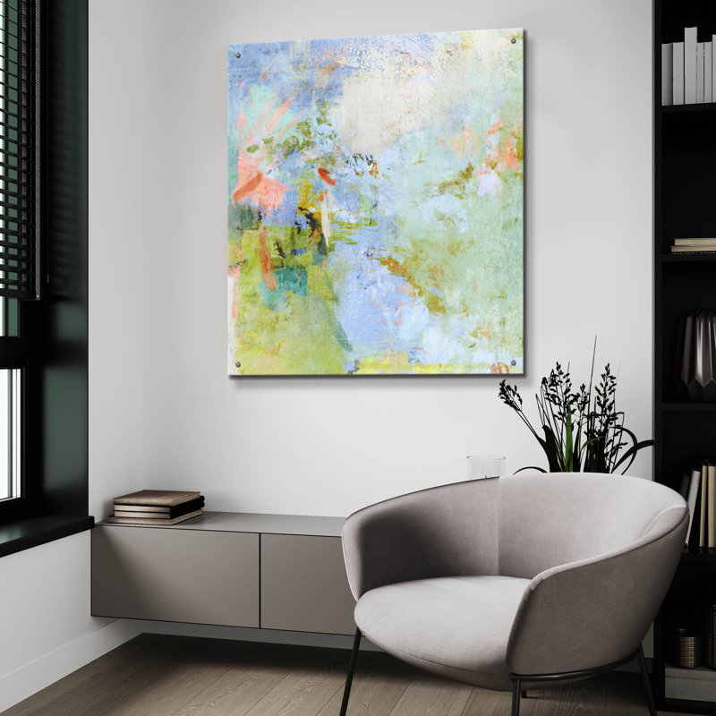 «Spring Folly» par Suzanne Nicoll, H 36 po x l 36 po x P 0,2 po