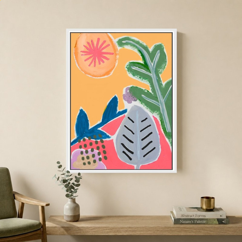 Take On Flora by Sd Graphics Studio - Graphic Art on Canvas