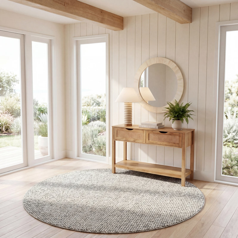 Natura 620 Area Rug In Light Grey / Ivory, Rectangle 4' x 6'
