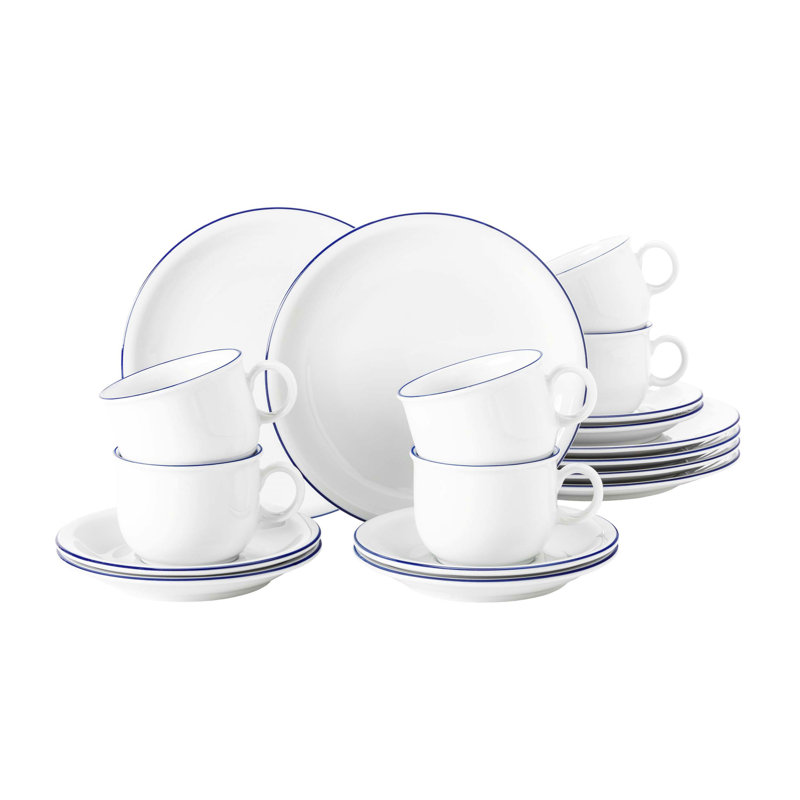 Bozanka Piece Porcelain Dinnerware Set - Service for 6