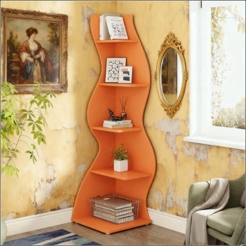 Support pour plante à 5 niveaux, Orange