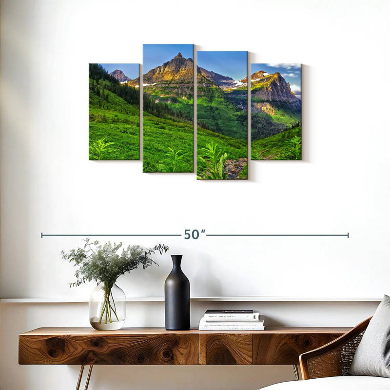 Verdure du parc glaciaire Alvord, H 22 po x l 36 po