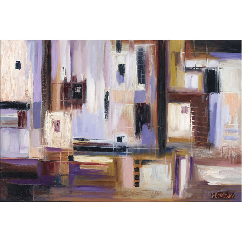 Abstract City Print