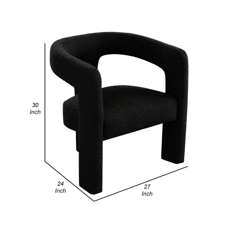 Chaise d'appoint de salle à manger Gely
