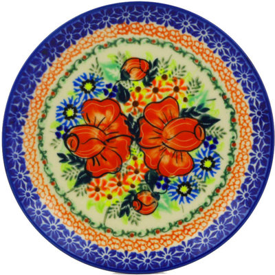 Polish Pottery 7" Stoneware Plate