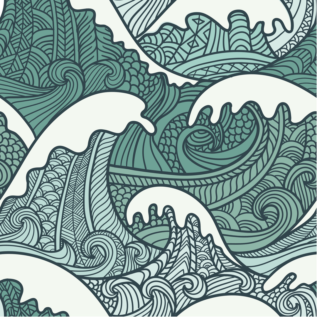 Seamless Pattern - Leinwandbild