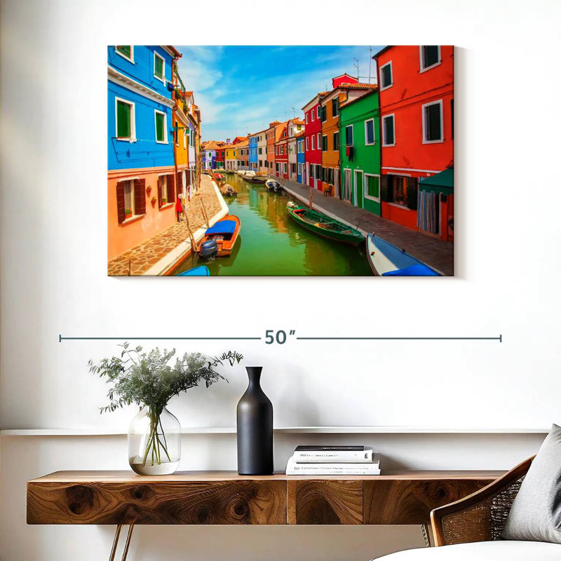 Canal Nicci Burano, H 26 po x l 39 po