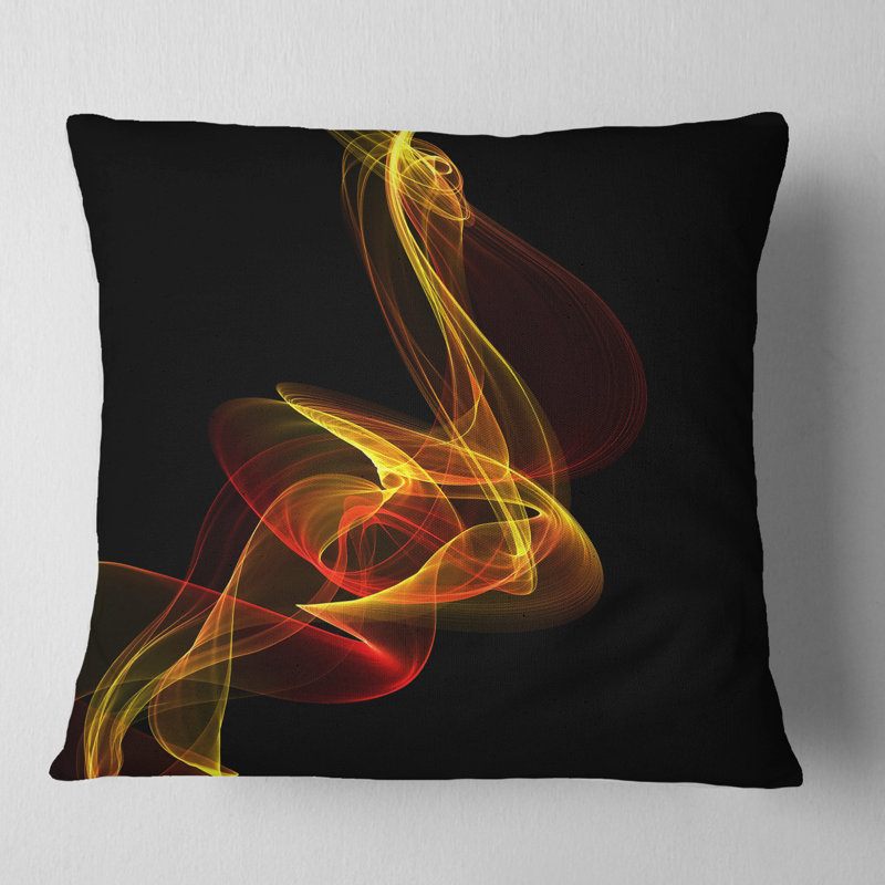 Coussin Abstract, 18 po x 18 po, Coussin décoratif