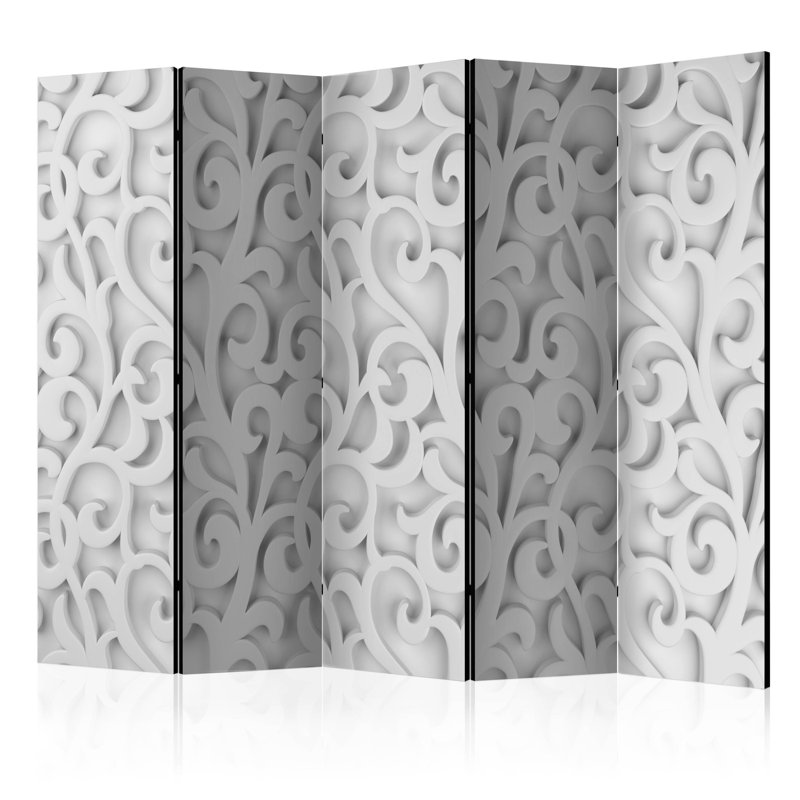Demby 172cm H Folding Room Divider, 5