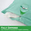 Protège-oreiller imperméable GOGREEN avec fermeture à glissière de taille standard, rayonne de refroidissement en bambou, housse de coussin, housse de protection contre les acariens et les allergènes (2 paquets, blanc)-116731217