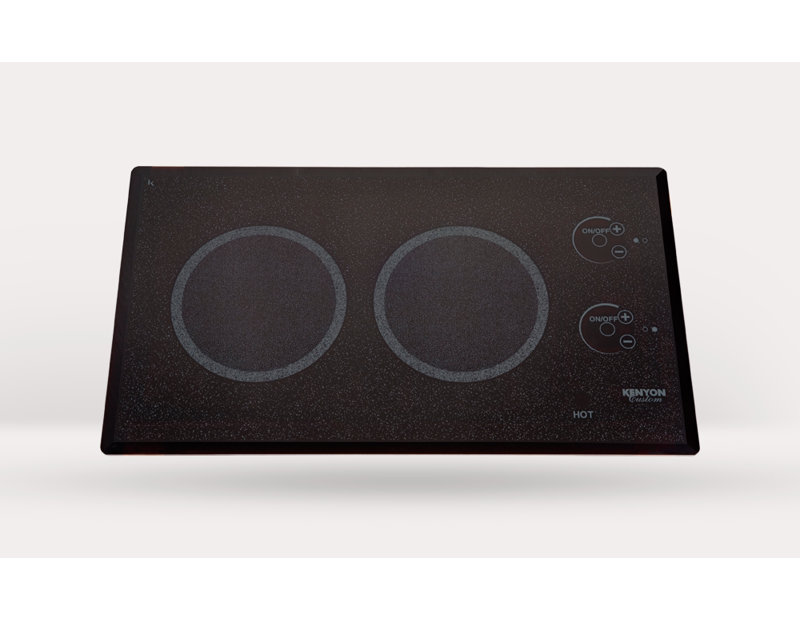 Plaque de cuisson électrique 21 po avec 2 brûleurs Lite-Touch Q® Kenyon