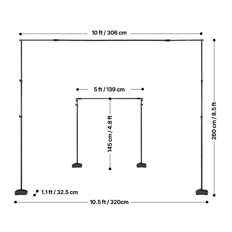 VEVOR Backdrop Stand
