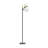 62'' Tall Standing Up Black Metal Task Floor Lamp - MCM Modern Traditional Novelty Floor Lamps For Living Room, Bedroom, Garage & Reading Corner