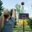 Lifetime Height Adjustable Portable Basketball Hoop (44" Impact Backboard)