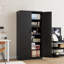 Delvale 6 - Shelf Steel Storage Cabinet ( 70.87'' H x 31.5'' W x 15.7'' D)-2000974994