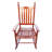 Wooden Balcony Seat, Brown - 24.61 In. Wide, Ergonomic Porch Chair Made Of Solid Wood 41.79 Height, Construction-797837694
