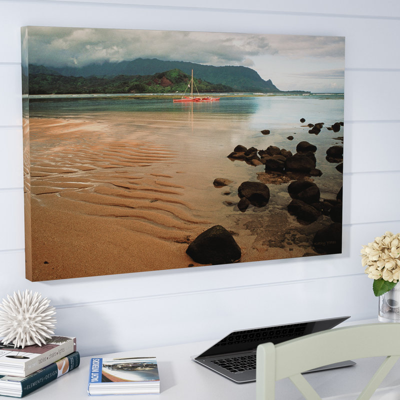 Bay at Dawn - reproduction de photo sur toile, 24 po x 36 po, Toile tendue