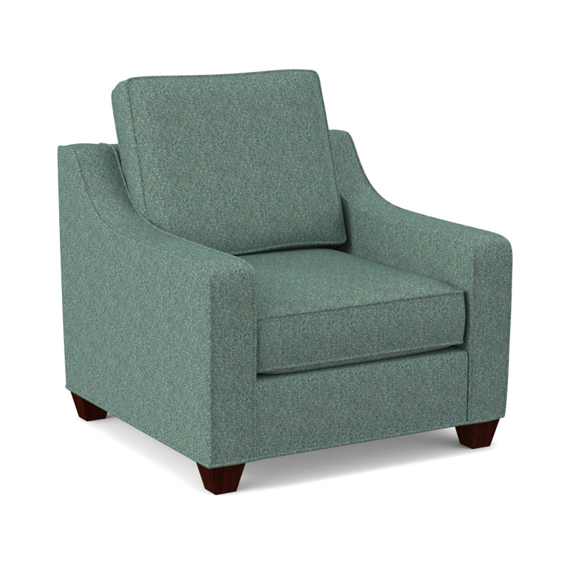 Fauteuil large de 34 po Clark, Acajou empire, Connelly