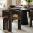 Extendable Dining Table Set, 47"–83" 3-In-1 Modern Oval Dining Table With Pedestal Base And Upholstered Dining Chairs-1730543001-1730542994