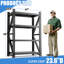 Étagère de garage réglable en métal robuste à 4 niveaux Mak Peace 4000LBS - H 69 po x l 47 po x P 23,7 po-1031607625