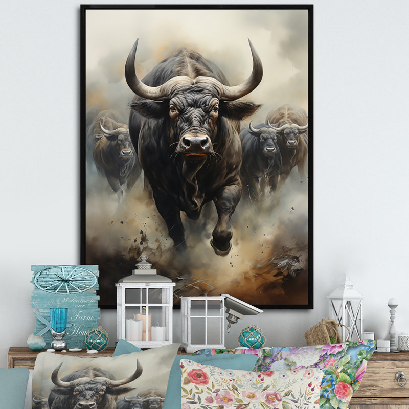 Impression sur toile Kentez, H 20 po x l 12 po x P 1 po, Cadre flottant noir