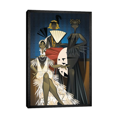 Harlem Nights by Jaleel Campbell - Print on Canvas