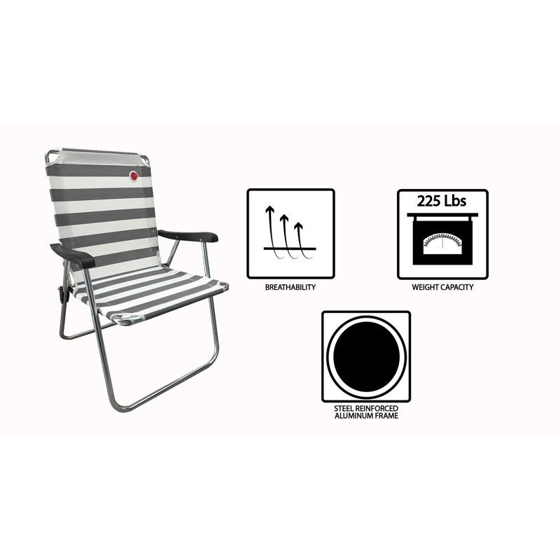 Folding Camping Chair, Black