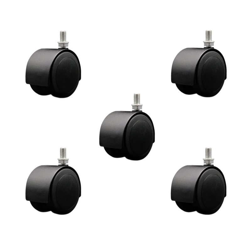 Ensemble de tiges roulées 3/8 po à 2 ou 3 pouces / 8 pouces, Dos plat