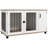 Versatile Dog Crate Side Table with Storage for Medium and Large Dogs