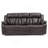 Daria G686-RS Reclining Sofa , DARK BROWN