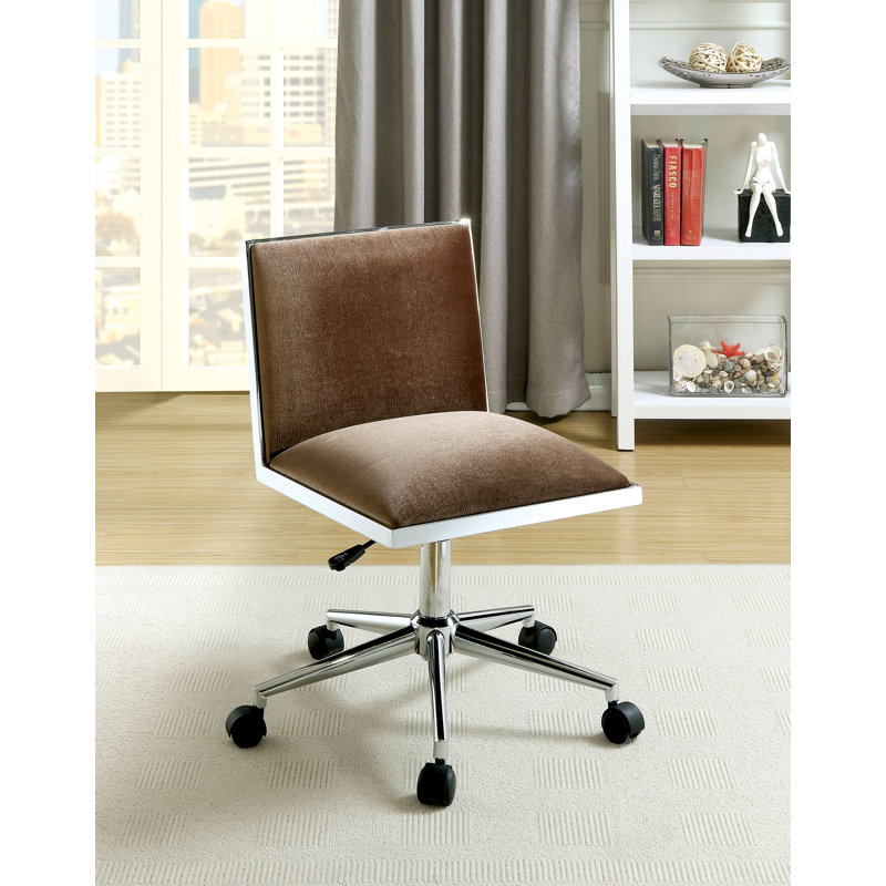 Chaise de travail Sedillo, Brun