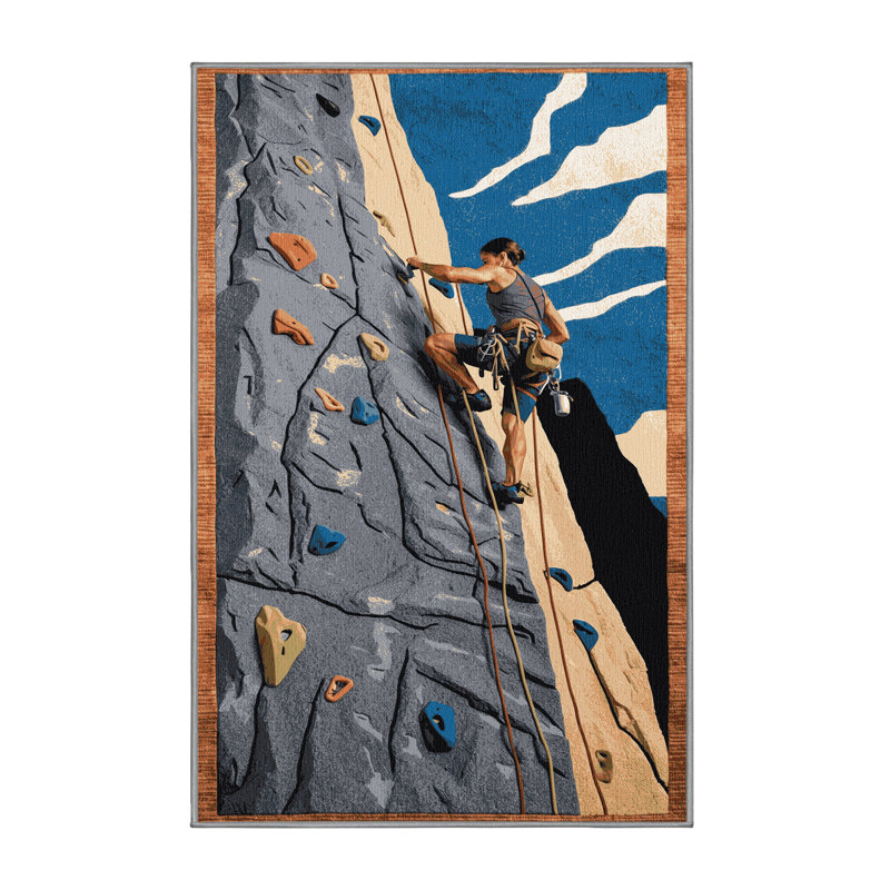  Tapis d'escalade lavable, Rectangulaire 3 pi x 5 pi