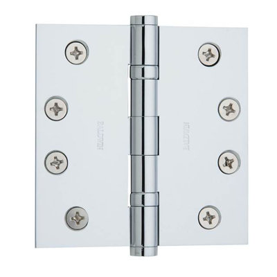 4" H x 4" W Ball Bearing Single Door Hinge