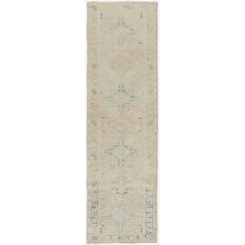 One-of-a-Kind 2'6" X 7'11" Hand Knotted Area Rug
