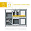 Weather Resistant Rabbit Hutch