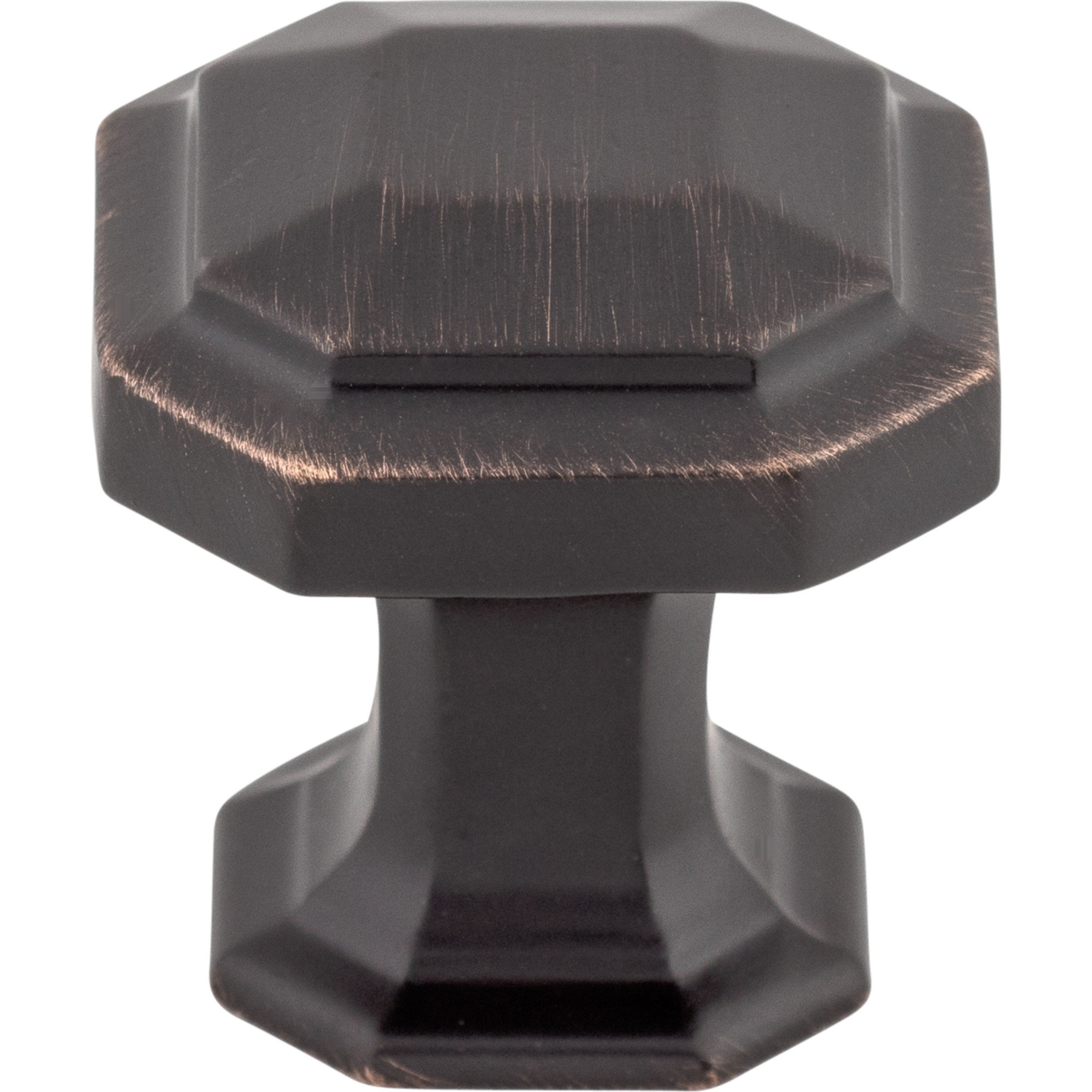 Emerald 1 1/8" Diameter Round Knob, Tuscan Bronze